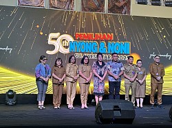 Utusan Minahasa Selatan Raih 5 Besar Pemilihan Nyong & Noni Sulut 2025